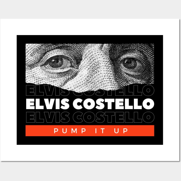 Elvis Costello // Money Eye Wall Art by Swallow Group